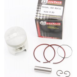 Поршень к-кт Suzuki AD50/LET'S 41мм+0,50 (палец 10мм), Тайвань Mototech