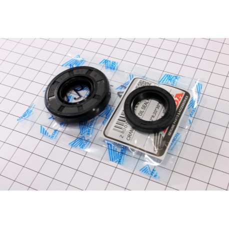 Сальники к-кт 2шт (20x30x6/ 20x42x8) двигуна, Yamaha 3KJ Китай