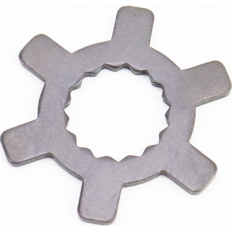 Шайба "крест" (звезда) переднего вариатора Yamaha Axis 90 (под вал 16мм) Китай