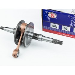 Колінвал Honda DIO AF35 (34мм), синя коробка SEE