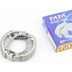 Тормозные колодки барабан Honda DIO 50 (пружины под углом), D-90мм.