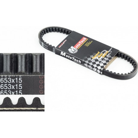Ремінь 653х15 Honda DIO/TACT, Тайвань Mototech