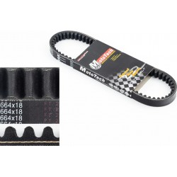 Ремінь 664х18 Honda DIO AF28, Тайвань Mototech