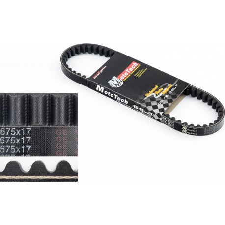 Ремень 675х17 Suzuki LET'S, Тайвань Mototech