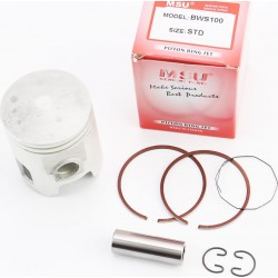 Поршень к-кт Yamaha BWS100 52мм STD (палець 14мм), Тайвань MSU
