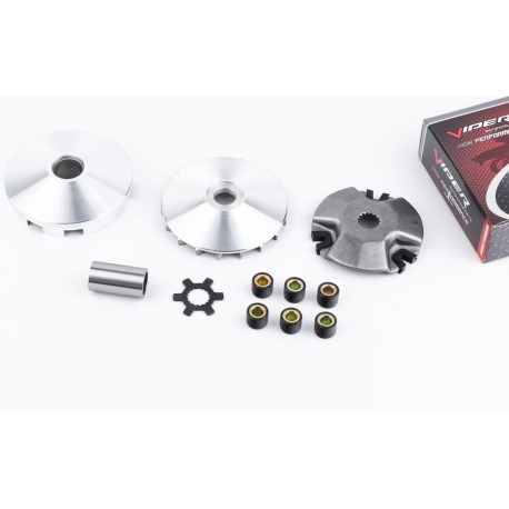 Варіатор передній к-кт Yamaha JOG 90 (під вал 16мм)+втулка, крильчатка, хрест GX-Viper