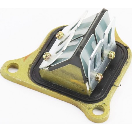 Клапан лепестковый карбюратора Honda AF-34/35 (под 3 болта, корпус металл) Китай