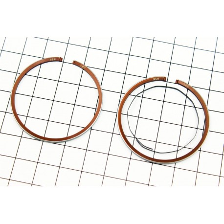 Кольца поршневые Honda DIO ZX50 40мм+1,00 (замки верхние) MSU