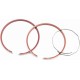 Кільця поршневі Honda DIO50 39мм +0,25 (замки внутрішні) MSU