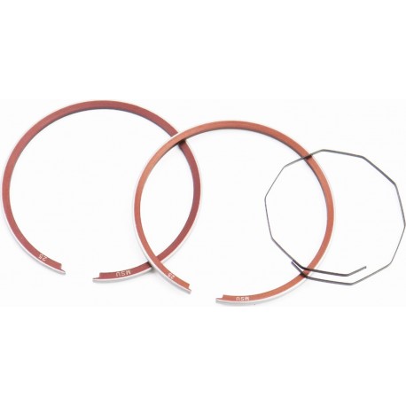 Кольца поршневые Honda DIO50 39мм +0,25 (замки внутренние) MSU