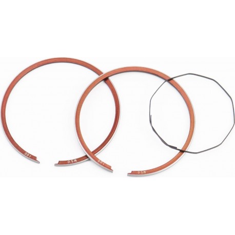 Кільця поршневі Honda DIO50 39мм +1,00 (замки внутрішні) MSU