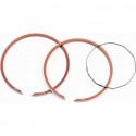Кільця поршневі Honda DIO50 39мм +1,00 (замки внутрішні) MSU