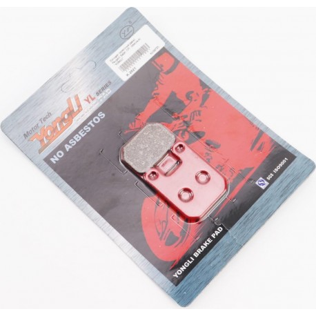 Тормозные колодки дисковые Peugeot, Italjet YONGLI