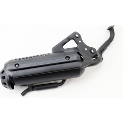 Глушник Honda DIO ZX AF34/35, LEAD AF-48, чорний Китай