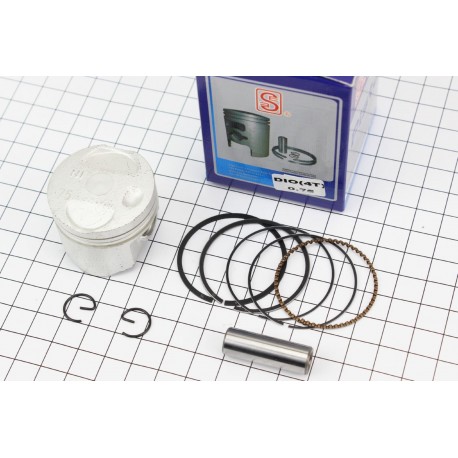 Поршень к-кт Honda DIO AF56 38мм+0,75 (палец 10мм), синяя коробка SEE