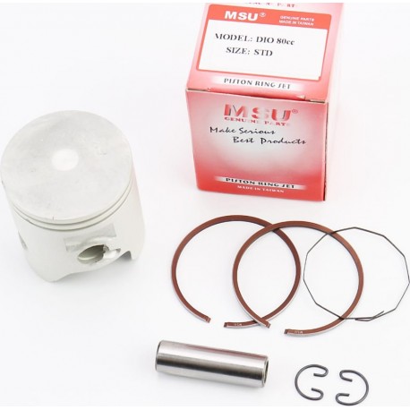 Поршень к-кт Honda DIO80 48мм STD (палец 12мм), Тайвань MSU
