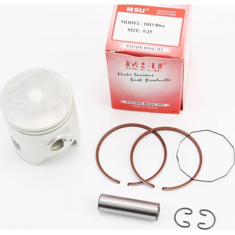Поршень к-кт Honda DIO80 48мм +0,25 (палець 12мм), Тайвань MSU