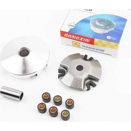 Варіатор передній к-кт Yamaha JOG 50 (під вал 13мм)+втулка DONGXIN