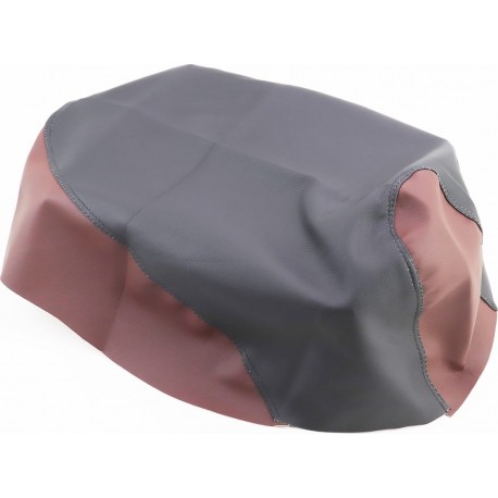 Чехол сиденья Honda DIO AF34 (эластичный, прочный материал), чёрно-коричневый Украина