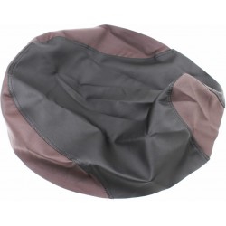 Чохол сидіння Honda DIO AF27 (еластичний, міцний матеріал), чорний/коричневий Україна