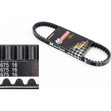 Ремінь 675х16 Suzuki LET'S, Тайвань Mototech