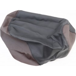 Чехол сиденья Yamaha JOG 3KJ (эластичный, прочный материал), чёрно-коричневый Украина