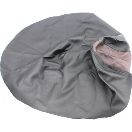 Чехол сиденья Suzuki LET'S (эластичный, прочный материал), черный/коричневый.