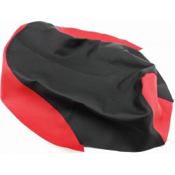 Чохол сидіння Honda DIO AF27 (еластичний, міцний матеріал), чорний-червоний Україна