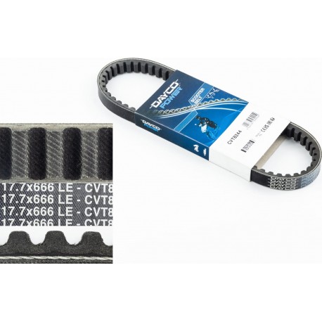 Ремінь 666x17,7 Honda DIO AF35, AF56/57, оригінал (DY8244) DAYCO