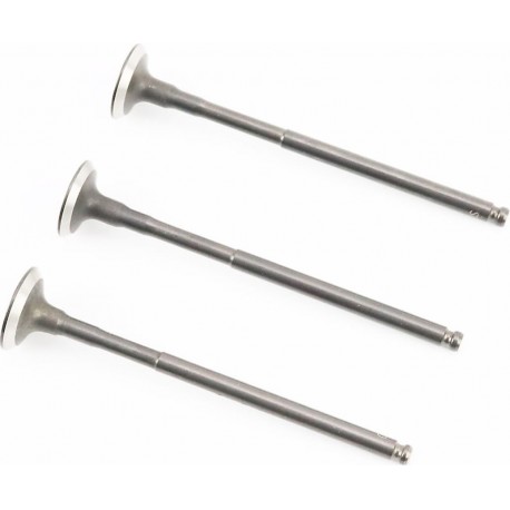 Клапана впускной (H-78/ D-16,5), выпускной 2шт (H-78/ D-15,5) к-кт 3шт, Yamaha JOG SA-36J/39J Taiwan