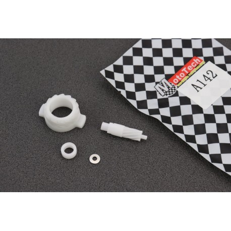 Шестерня спідометру (пластик)+черв'як Honda DIO AF62 Mototech