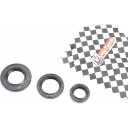 Сальники к-кт 3шт (17x27x6/ 24x43x6/ 25x37x6) двигуна, Suzuki AD50/Sepia Mototech