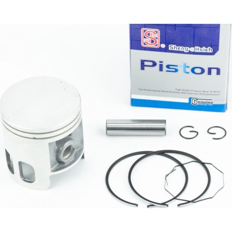 Поршень к-кт Yamaha JOG72 3KJ 47мм+0,25 (палец 10мм), синяя коробка SEE