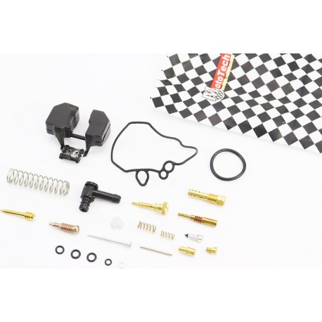 Ремонтный комплект карбюратора Suzuki LET'S-III, 22 детали+поплавок Mototech