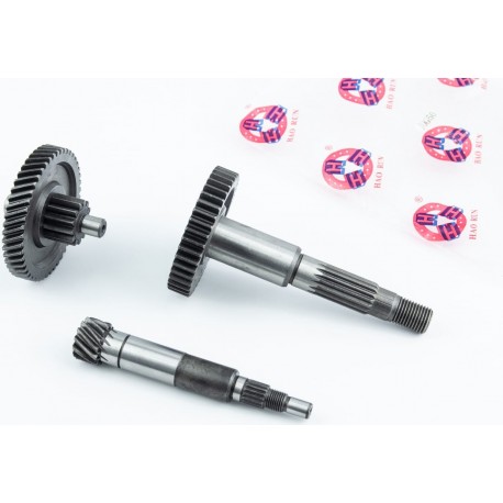 Редуктор Yamaha JOG 50 (2 вала, 2 шестерни) HAORUN