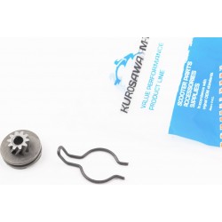 Храповик кикстартера Suzuki LET'S, к-кт 2 детали KUROSAWA