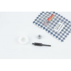 Шестерня спідометру (пластик)+черв'як Honda DIO AF38, TOPIC Mototech