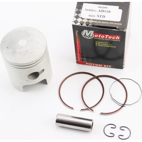 Поршень к-кт Suzuki AD110 52,5мм STD (палець 14мм), Тайвань Mototech