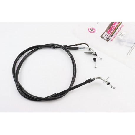 Трос газа двойной Yamaha JOG SA-36J/39J (трос 174см/ кожух 165см) Mototech
