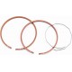 Кільця поршневі Honda DIO65 43мм +0,75 (замки верхні) Mototech