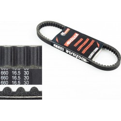 Ремінь 670х16,5 Yamaha JOG SA-36/39, Тайвань (Octane) (з написом 660х16,5) Mototech