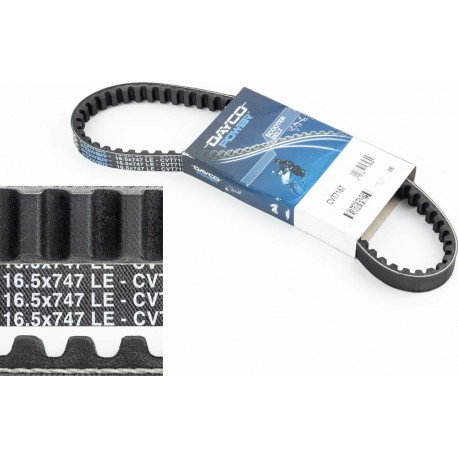 Ремінь 747x16,5 Yamaha, оригінал (DY7167) DAYCO