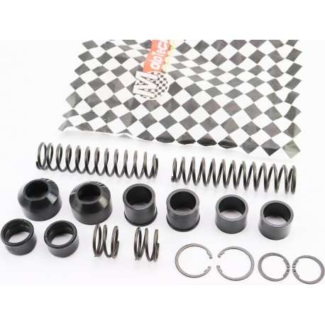 Ремонтный комплект вилки передней Yamaha JOG NEXT ZONE ZR, втулки 6шт+пружины 4шт+пыльники 2шт+скобы 4шт Mototech