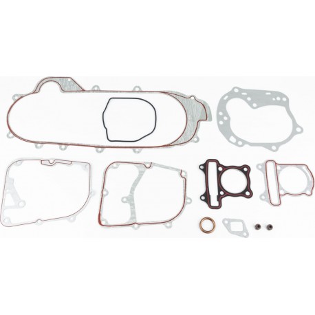 Прокладки двигателя 80cc-47мм, к-кт 11 деталей, длинный вариатор (красная нить) LIPAI