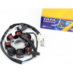 Статор магнето (генератора) (8 котушок роз'єм "мама 2+2") висота 31мм TATA