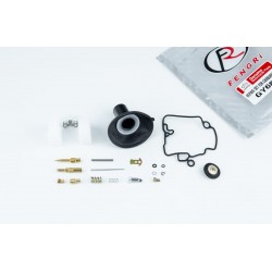 Ремонтний комплект карбюратора 50-80cc, 15 деталей+мембрана 18мм FENGRI