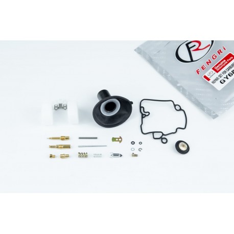 Ремонтный комплект карбюратора 50-80cc, 15 деталей+мембрана 18мм FENGRI