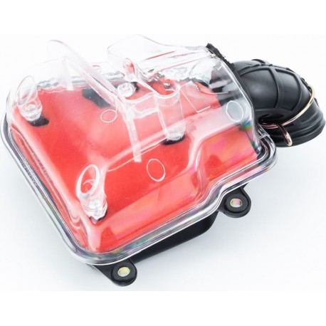 УЦЕНКА Фильтр воздушный в сборе Yamaha JOG 3KJ (прозрачный) (небольшая трещина) Китай