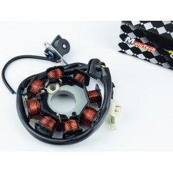 Статор магнето (генератора) Honda DIO AF34/35 (8 котушок роз'єм "тато 2+1") Mototech