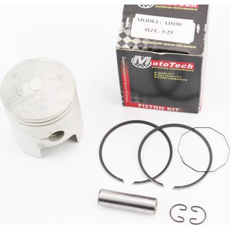 Поршень к-кт Suzuki AD100/110 52,5мм +0,25 (палець 12мм), Тайвань Mototech